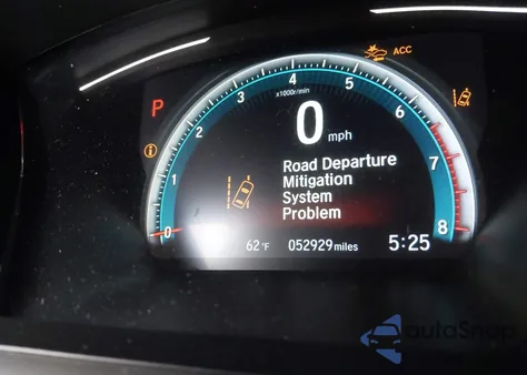 2020 Honda Civic Touring из США, поврежденный, VIN 19XFC1F95LE200882